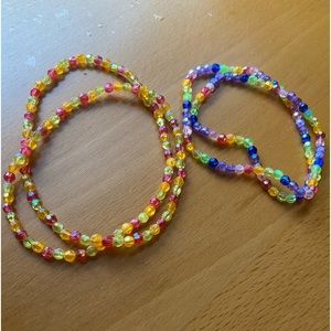 Colorful beaded Necklaces